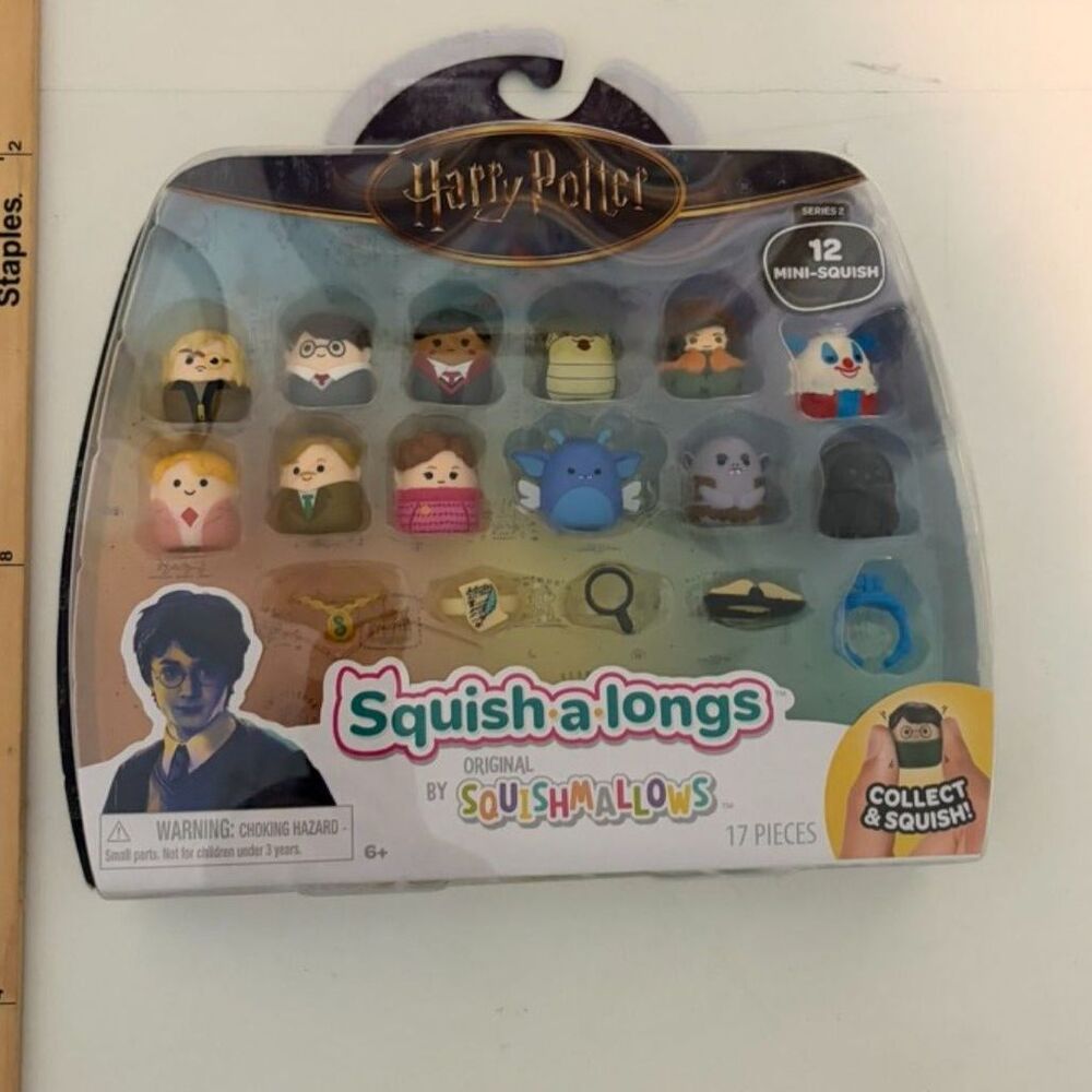 Squish-a-longs “Harry Potter” Mini-Squish + Accessory 12-Pack